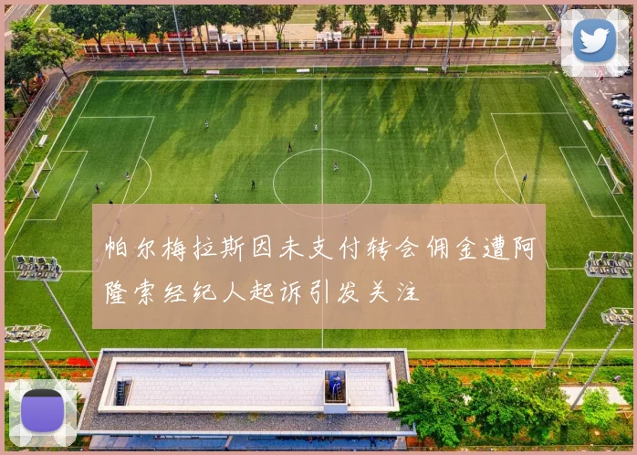 帕尔梅拉斯因未支付转会佣金遭阿隆索经纪人起诉引发关注